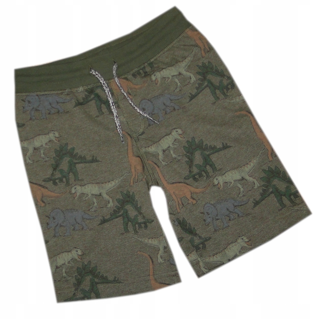

C&a Krótkie Spodenki 116 Dresowe Dinozaury