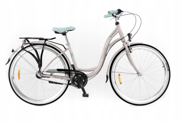 Rower 28 Storm Barcelona D Nexus 3 Biegi Cappucino