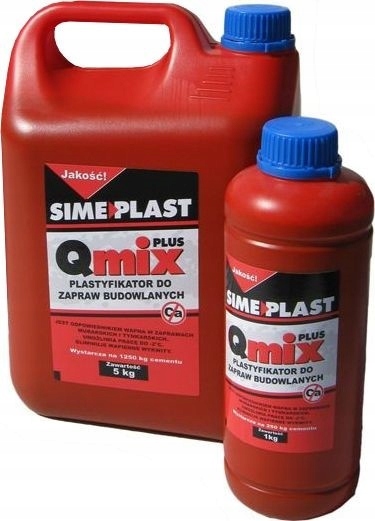 

Plastyfikator do zapraw budowlanych Qmix Plus 1L