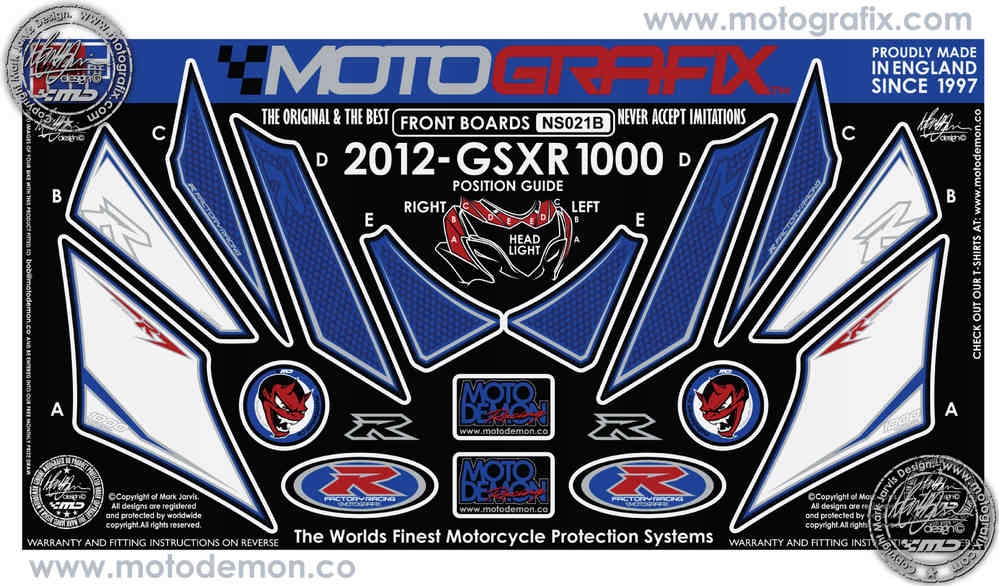 Predná Dyha Suzuki Gsxr 1000 2012