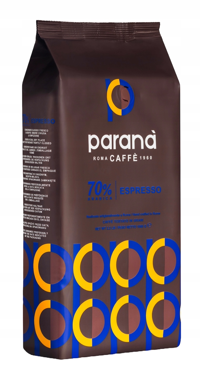 Levně Parana caffè 70% Espresso 1 kg zrnková káva