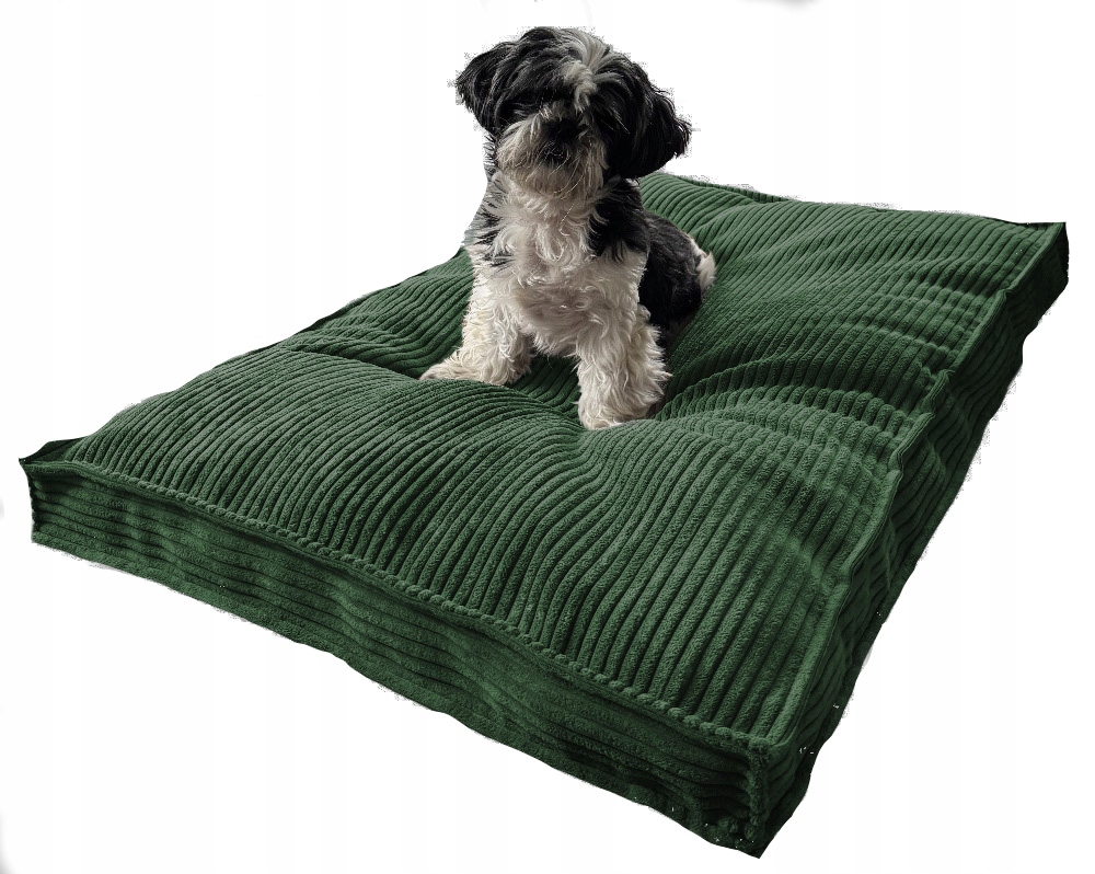 Legowisko Posłanie Poducha Miękkie Pluszowe 100x70cm Aso zielony
