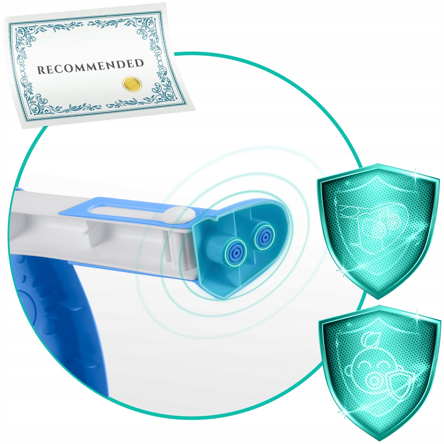 Nakładka na sedes dla dzieci z drabinką koala Ricokids 729100 niebieska Odcień chabrowy