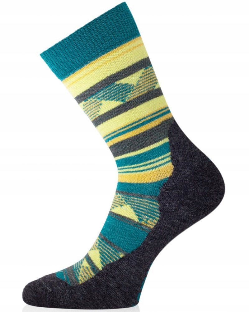 Skarpety Trekkingowe Lasting Wli 80% Merino Wool Zielony (668) M (38-41)