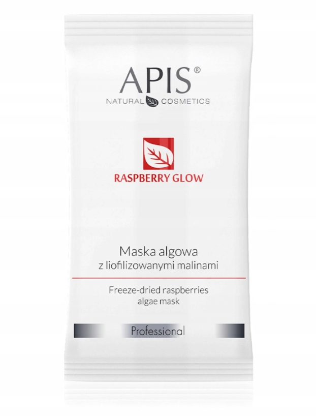 

Maska algowa z liofilizowanymi malinami 20g Apis