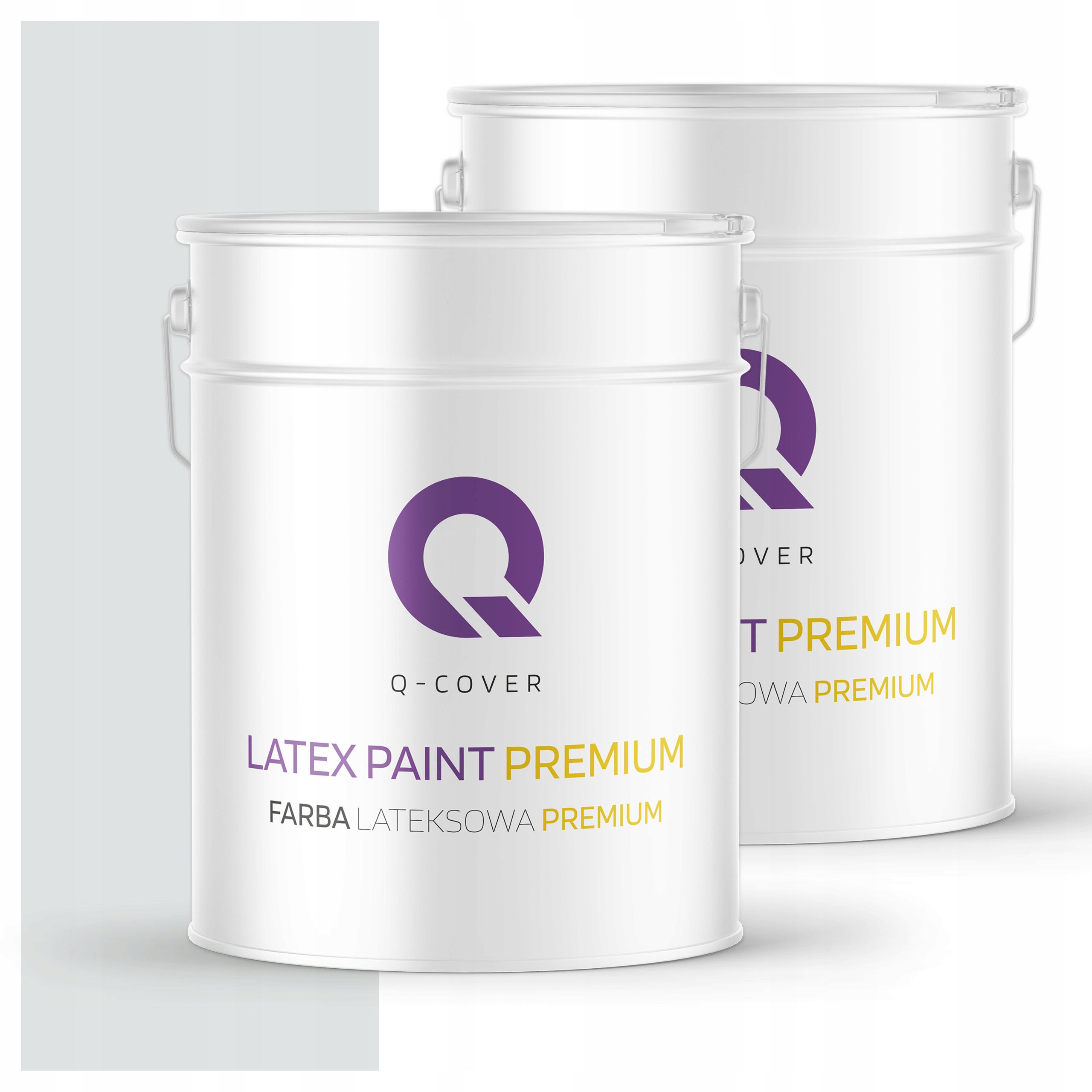 Farba odolná voči škvrnám Umývateľná na steny stropov 10L Hlboká matná Biela v khaki