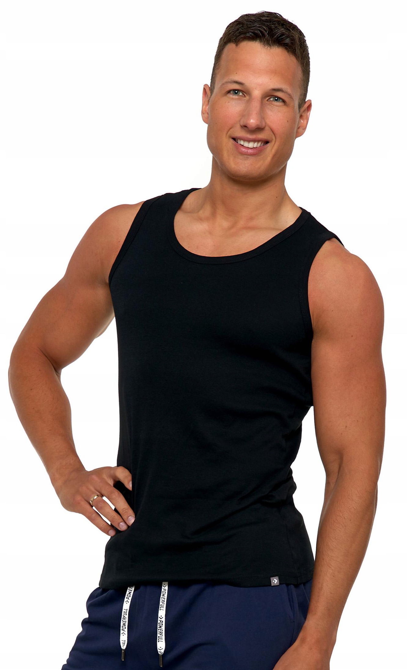 PODKOSZULEK Męski Moraj Bawełniany Tank Top - L Płeć mężczyzna