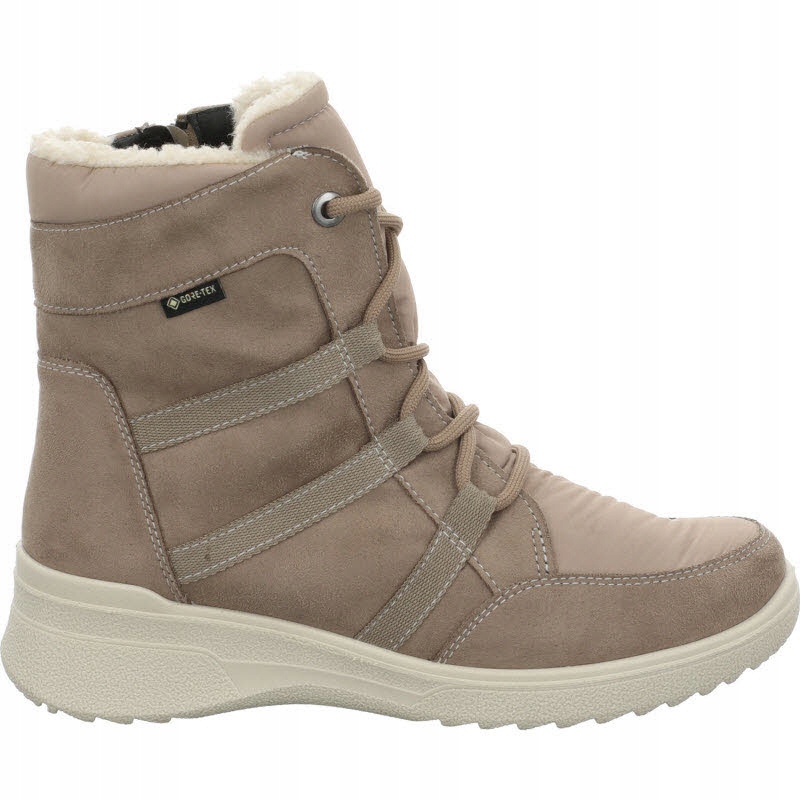 Ara Zimní Sněhule Béžové S Kožíškem A Materiálem Gore Tex 39 6DA