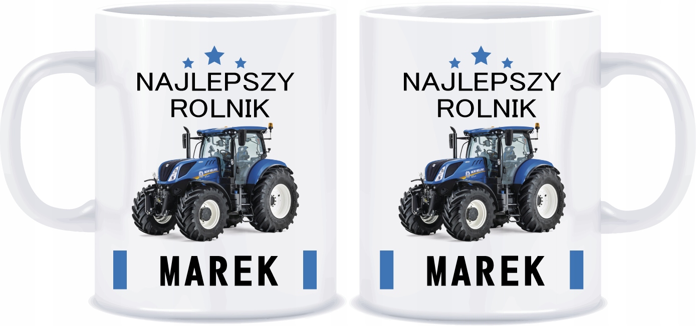

Kubek ciągnik traktor Super Rolnik + Imię Rolnika