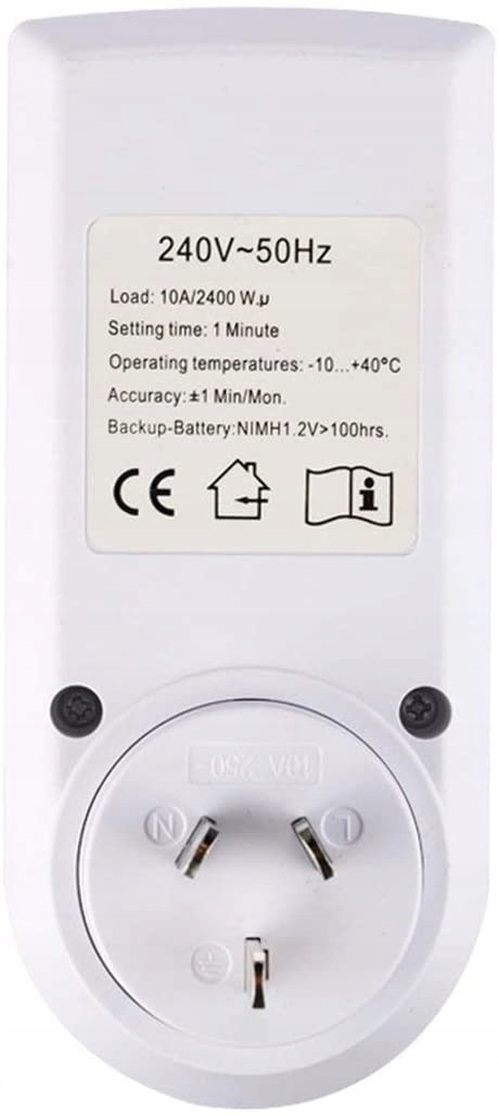 PROGRAMATOR CZASOWY TIMER WŁĄCZNIK WYŁĄCZNIK PRĄDU ENERGOOSZCZĘDNY CYFROWY Kod producenta KWE-TM02