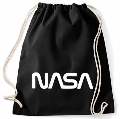 

Worek Nasa czarny