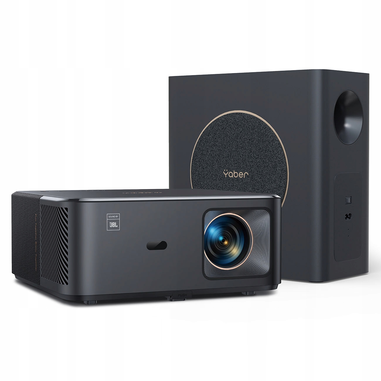 Multimediální Projektor Full Hd 1080P LCD S Reproduktory A Jbl Subwooferem Wifi