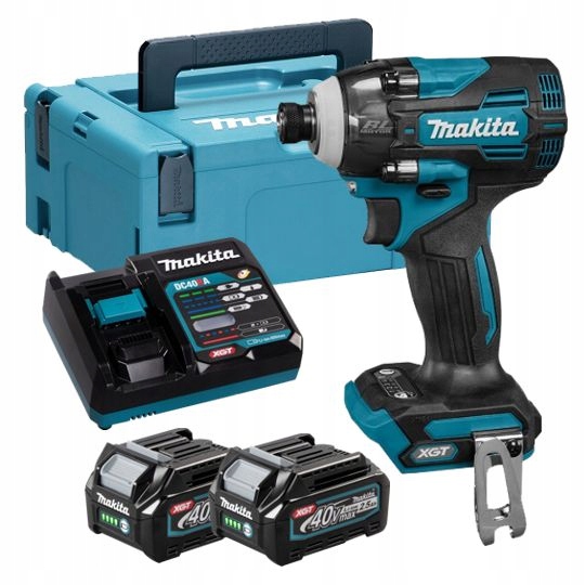 Makita Zakrętarka Udarowa 40V Xgt TD004GD201 230Nm 2x2.5Ah Bl