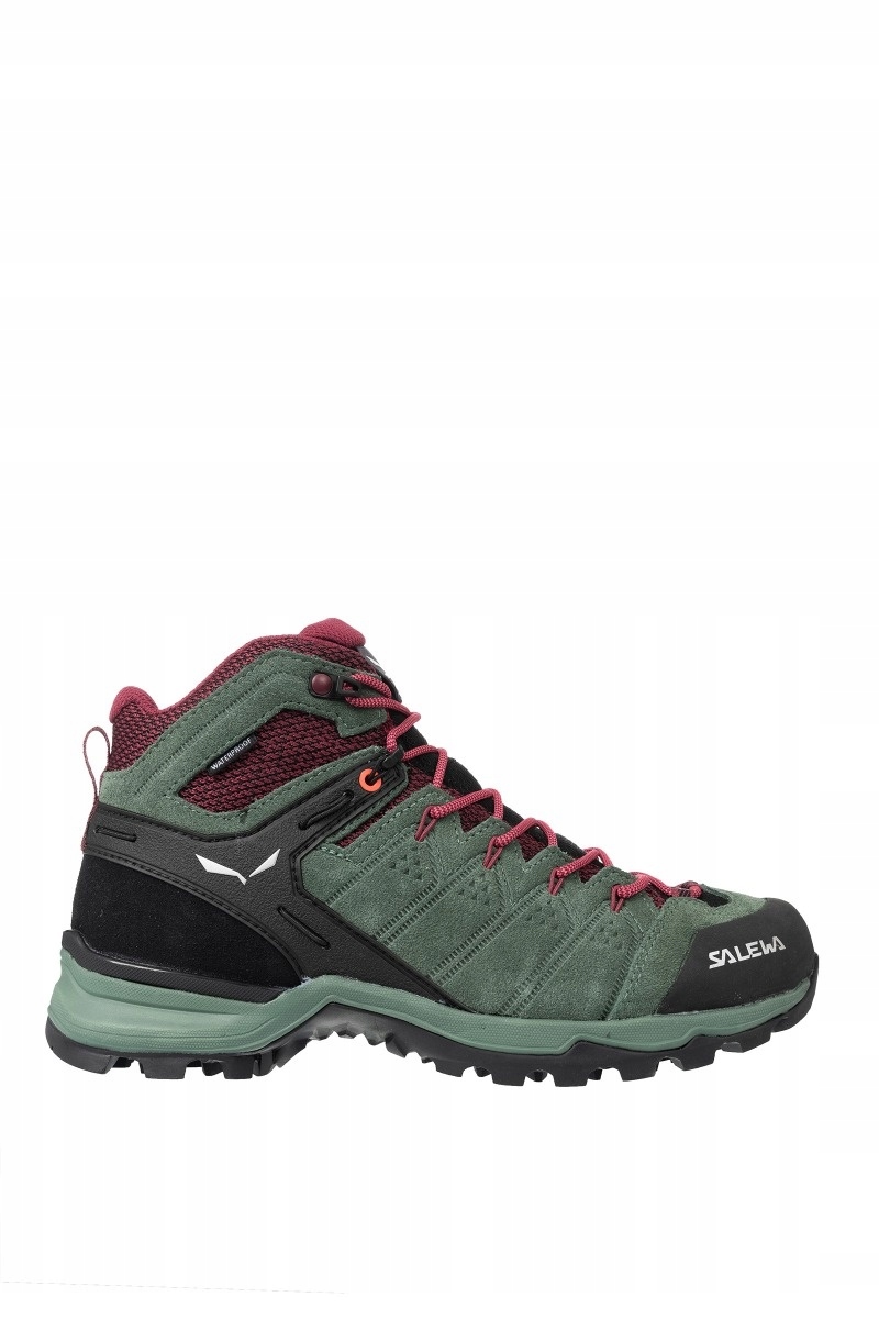 Dámské vysoké trekové boty Salewa Alp mate mid wp-duck green 36,5