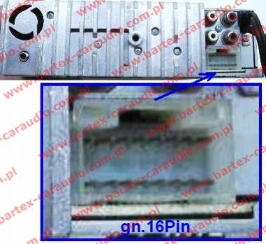 PRZEJŚCIÓWKA ISO Alpine 7513 CDA CDE TDA TDM Model iso