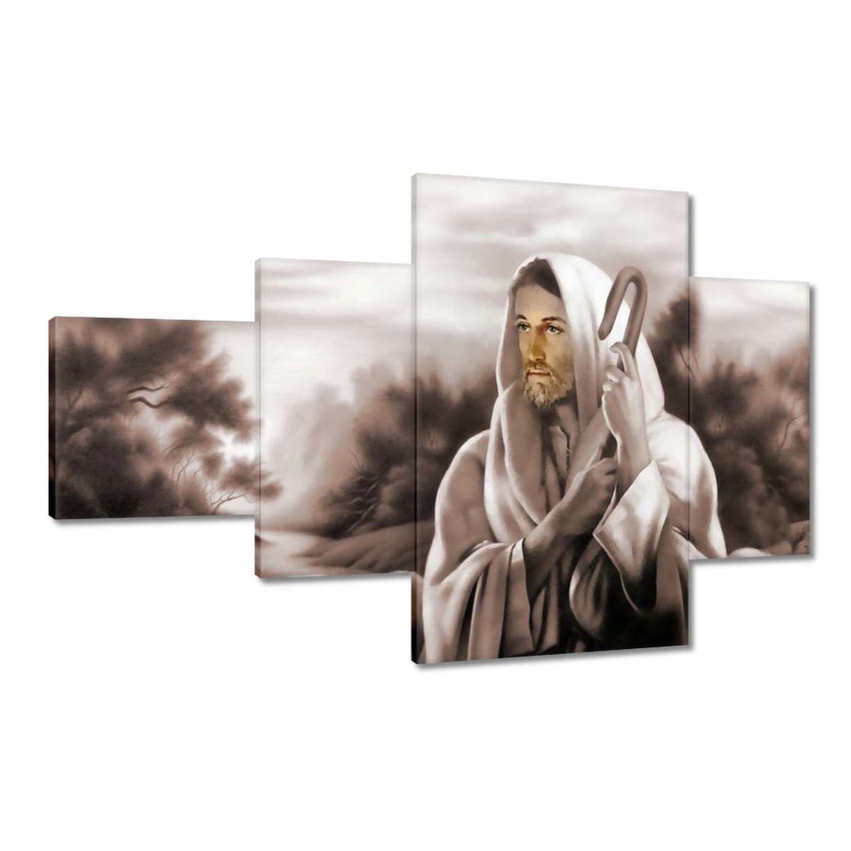 Obrazy 130x80 Dobrý pastýř Ovečky