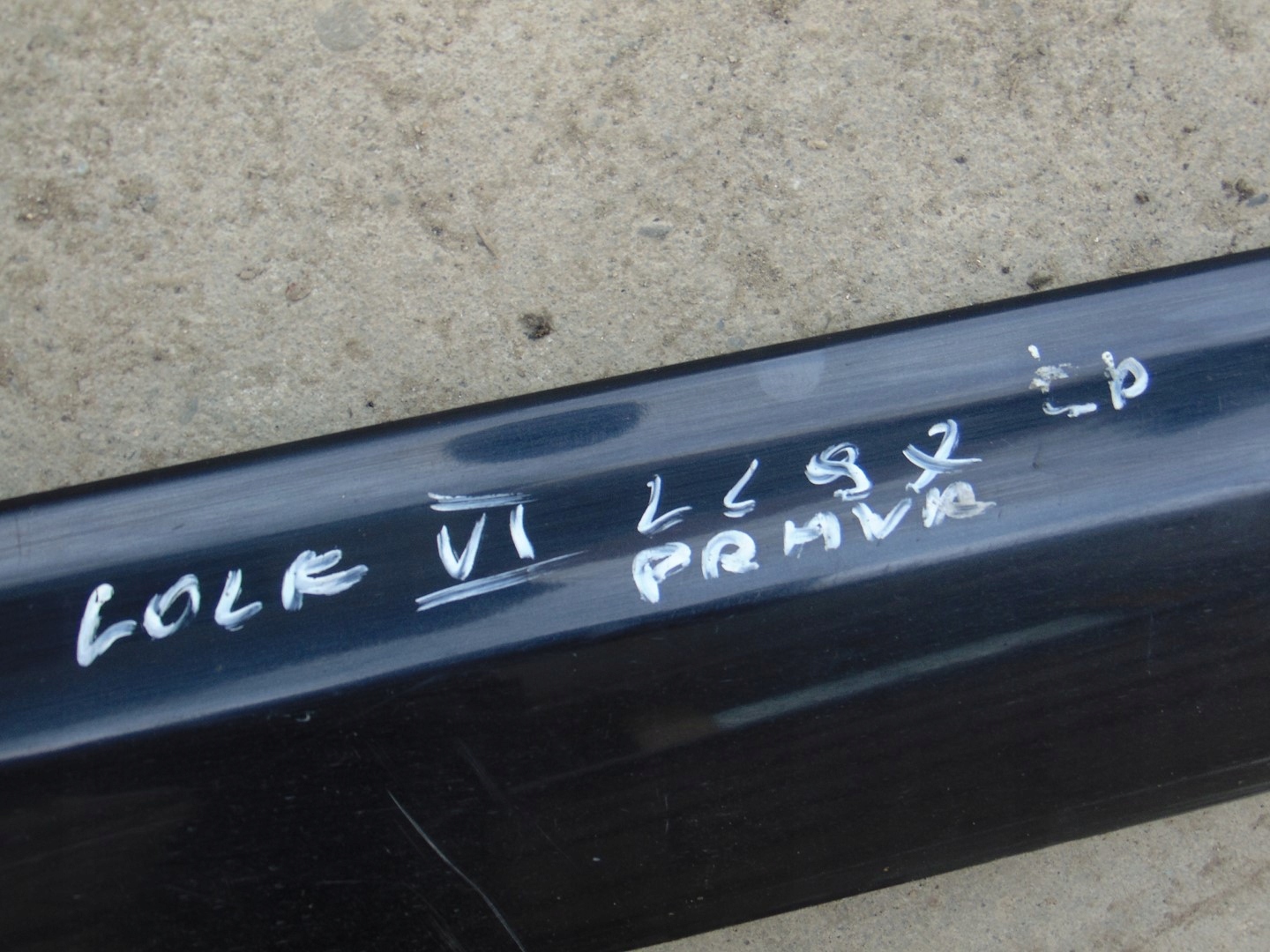 moulding threshold right VW GOLF 6 VI LC9X 5K0071685