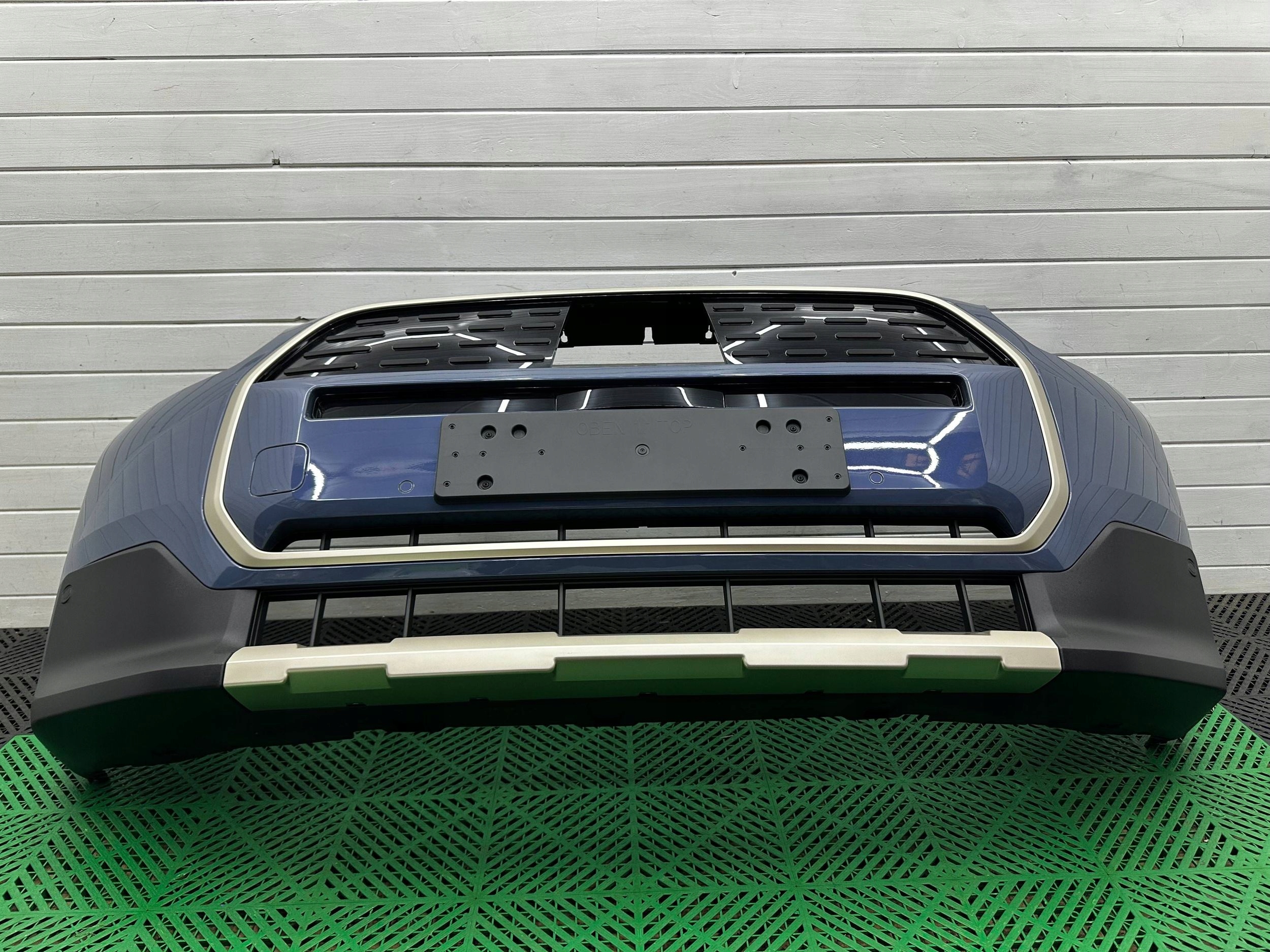 front bumper complete front Mini Countryman U25 WC70 SLATE BLUE