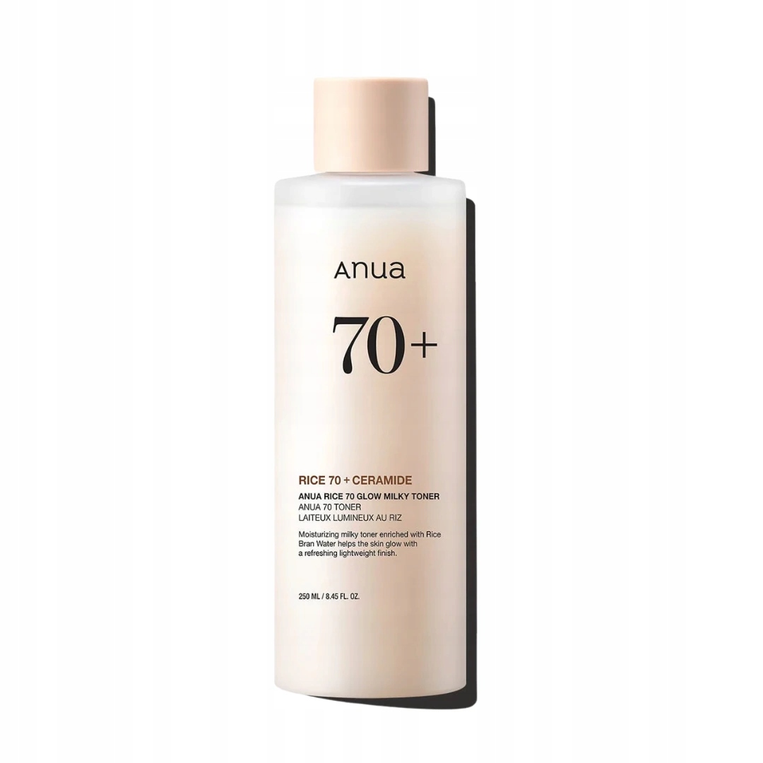 Anua Rice 70 Glow Milky Toner – hydratační a rozjasňující pleťové tonikum