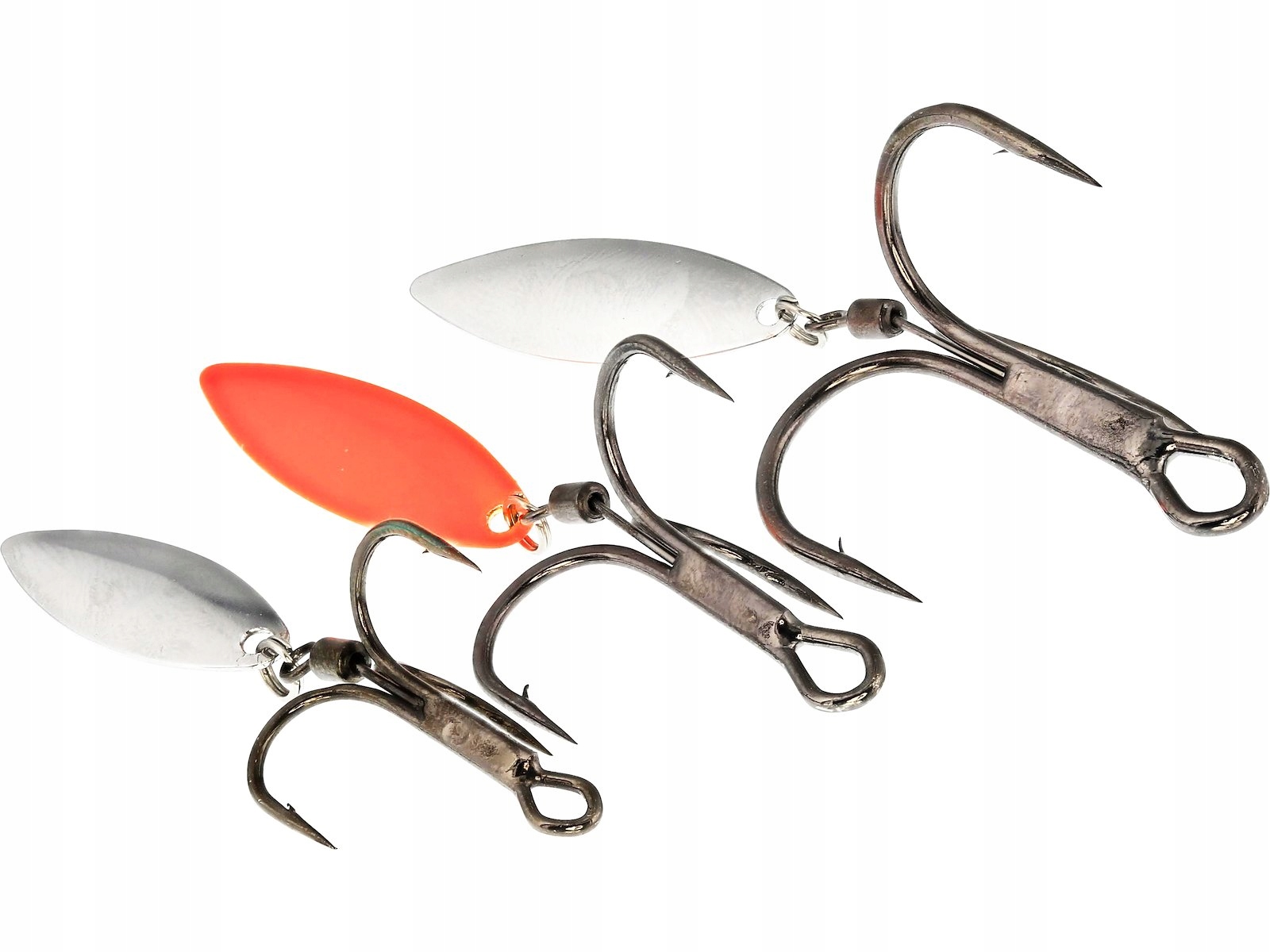 Westin Kotwice Spin-Treble Rozmiar 2/0 Silver/Red 2 szt