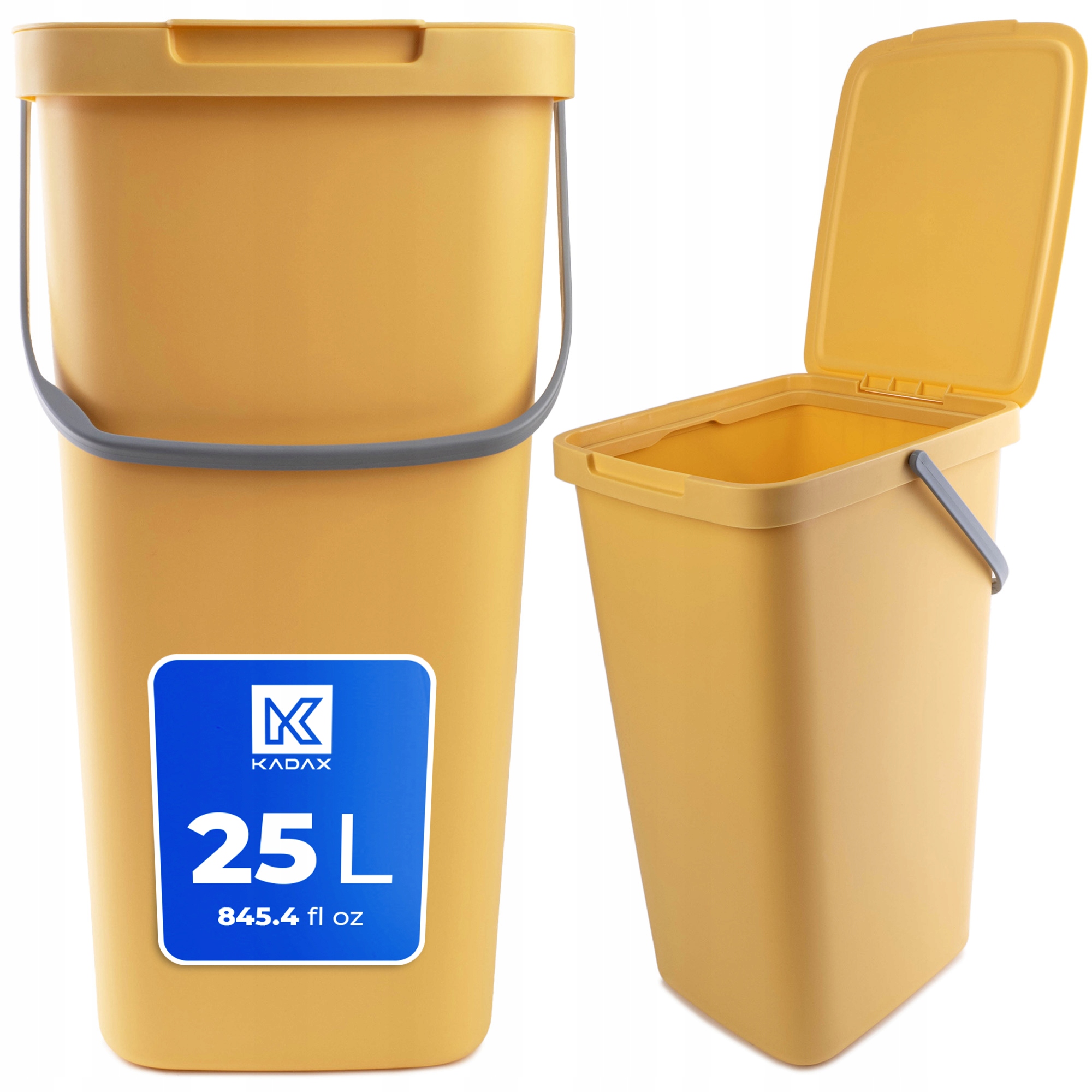 Levně Odpadkový Koš Nádoba Na Odpad S Víkem 25 L Odpadkový Koš Na Třídění