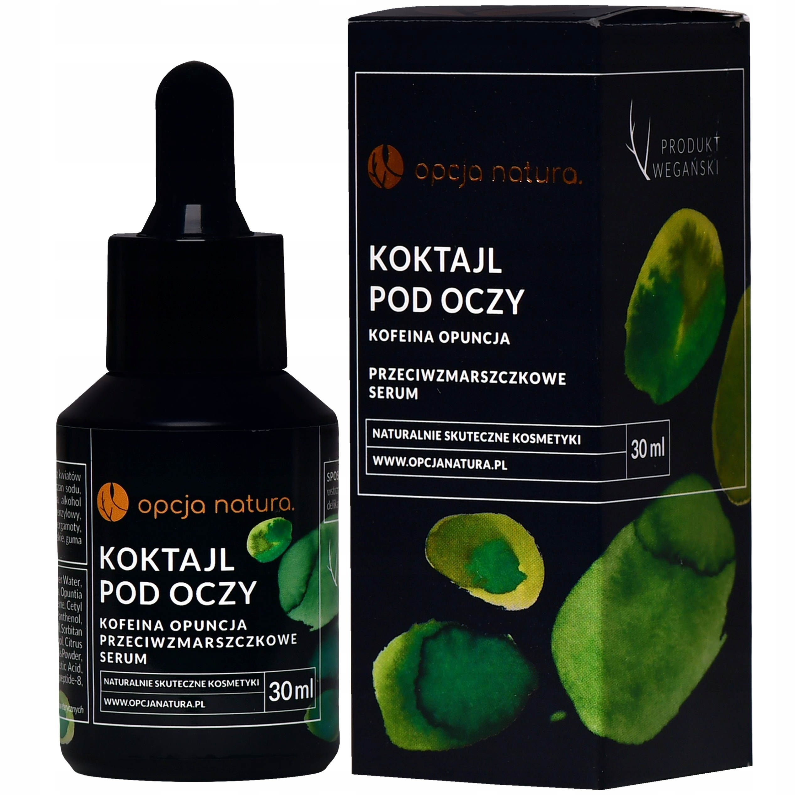 Oční sérum Opcja Natura s hexapeptidem, vyhlazující stíny 30 ml