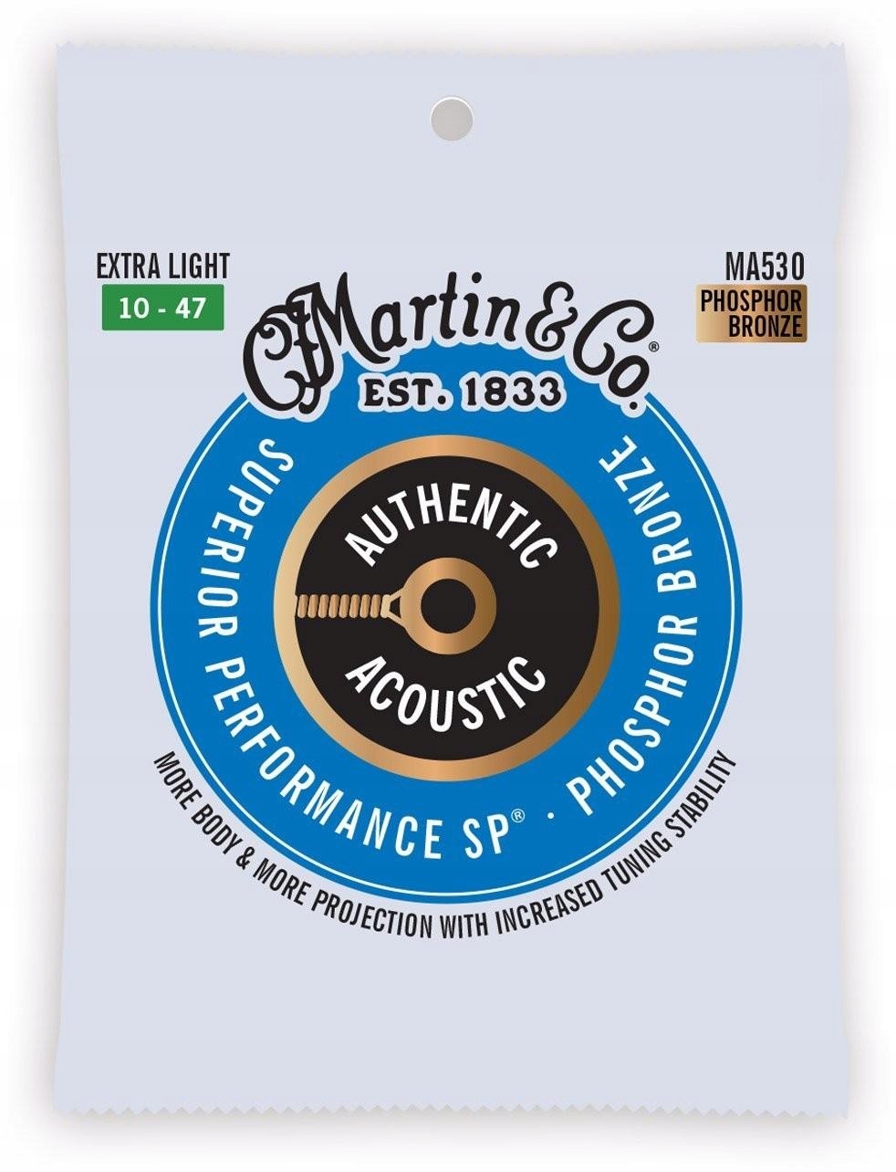 Martin MA530 Phosphore Bronze (10-47) struny do gitary akustycznej
