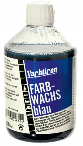 Wosk Niebieski Yachticon Farbwachs Blau 500 ml 54196
