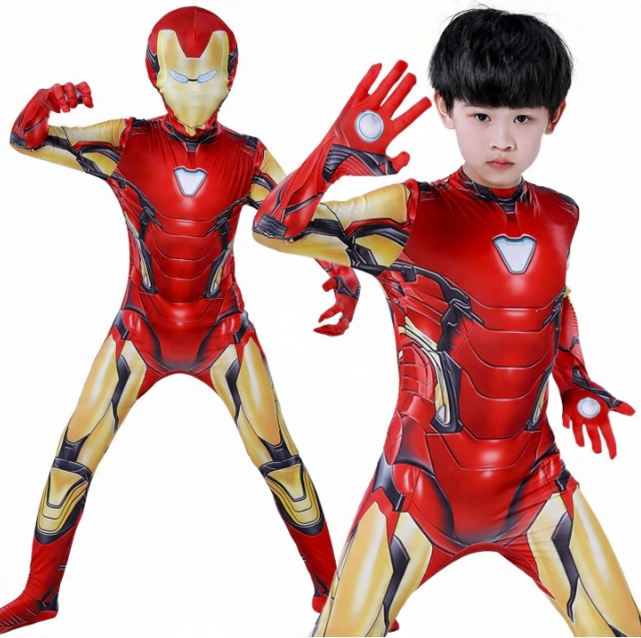 

Strój Iron Man Kostium Maska Przebranie 104-110