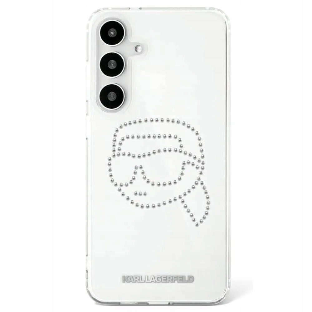 Etui Karl Lagerfeld Rhinestones Karl Head Logo Samsung Galaxy S25 Karl