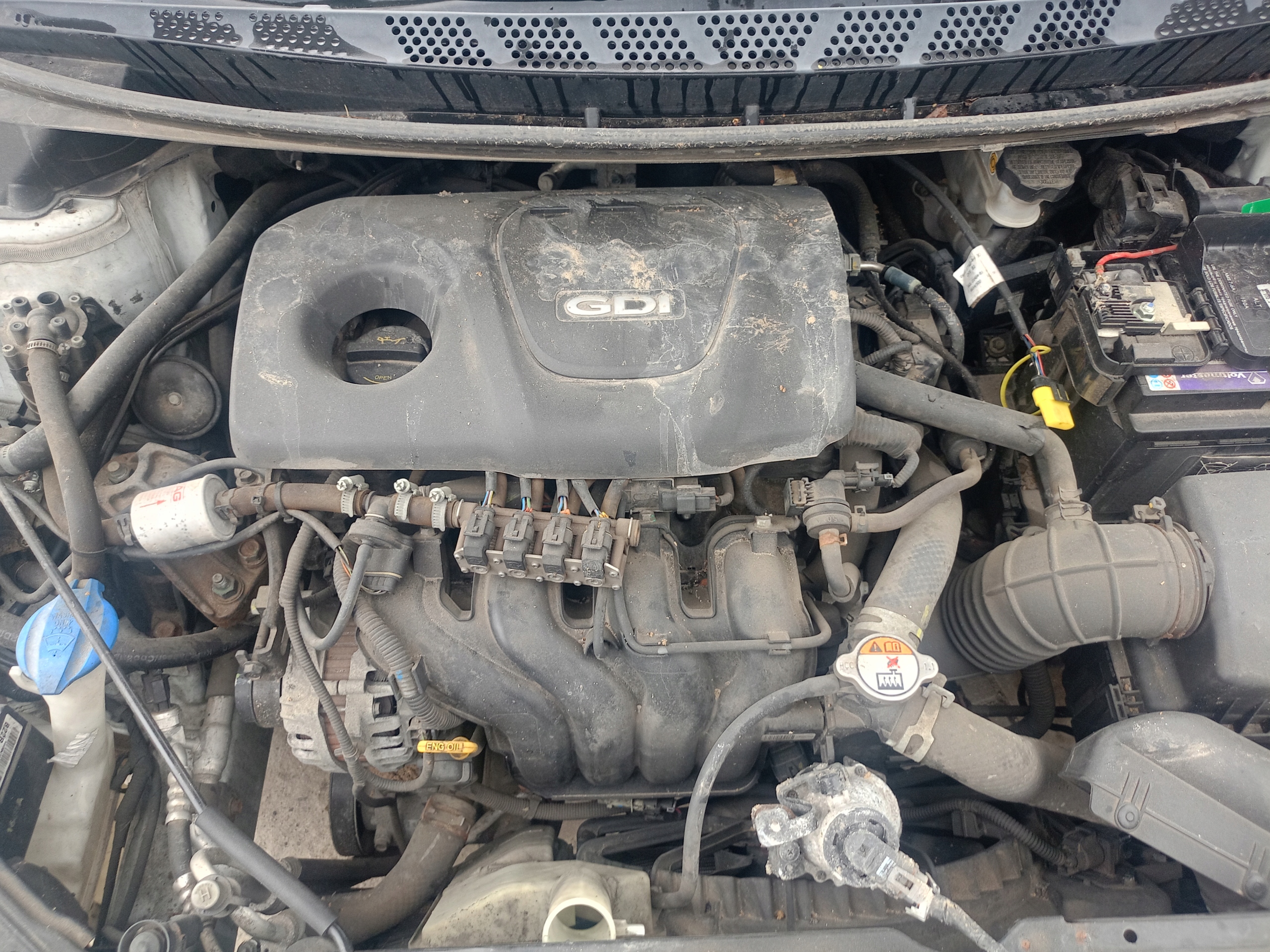 Двигатель 1.6 G4FD без навесного kia CEED II