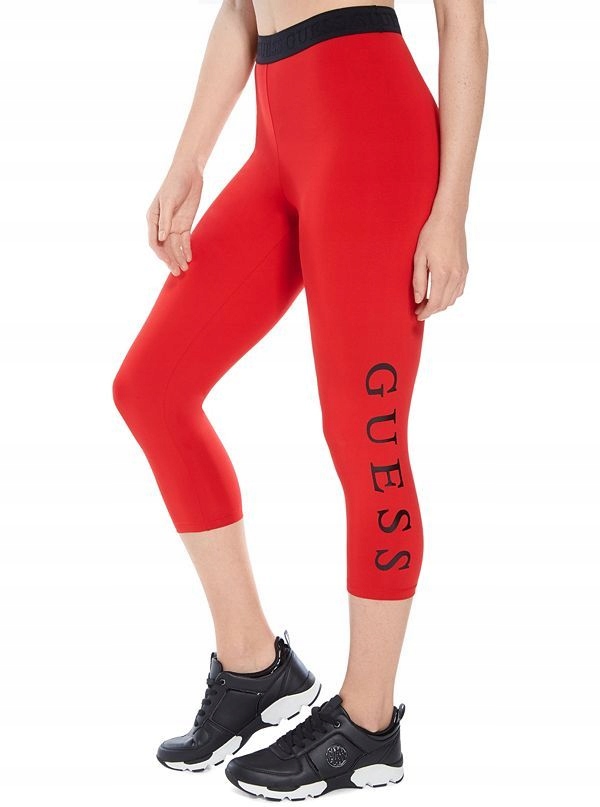 Guess dámské legíny Cammy Logo Cropped Leggings XL