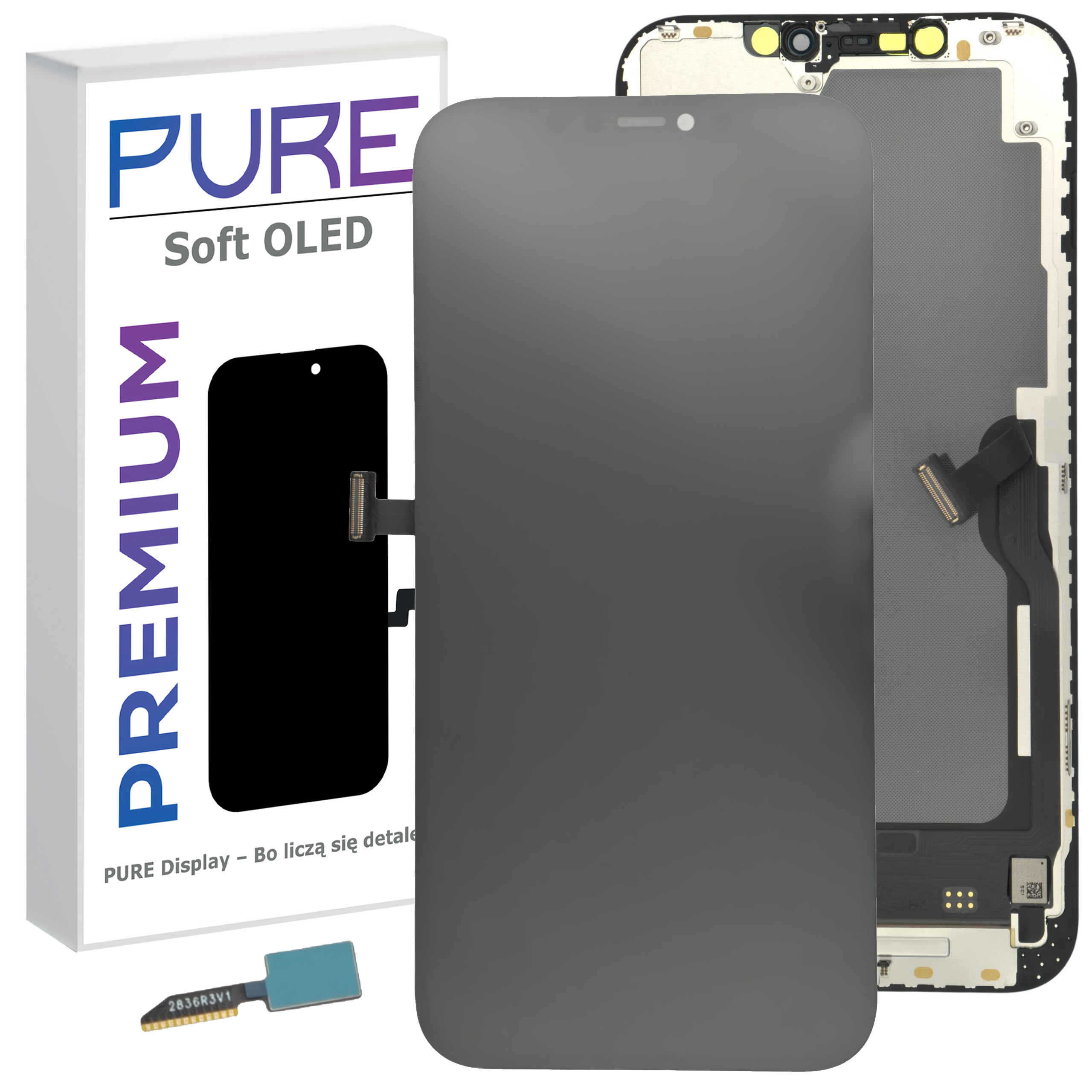 Pure LCD displej pro Apple iPhone 12 Pro Max Soft Oled Fhd IC
