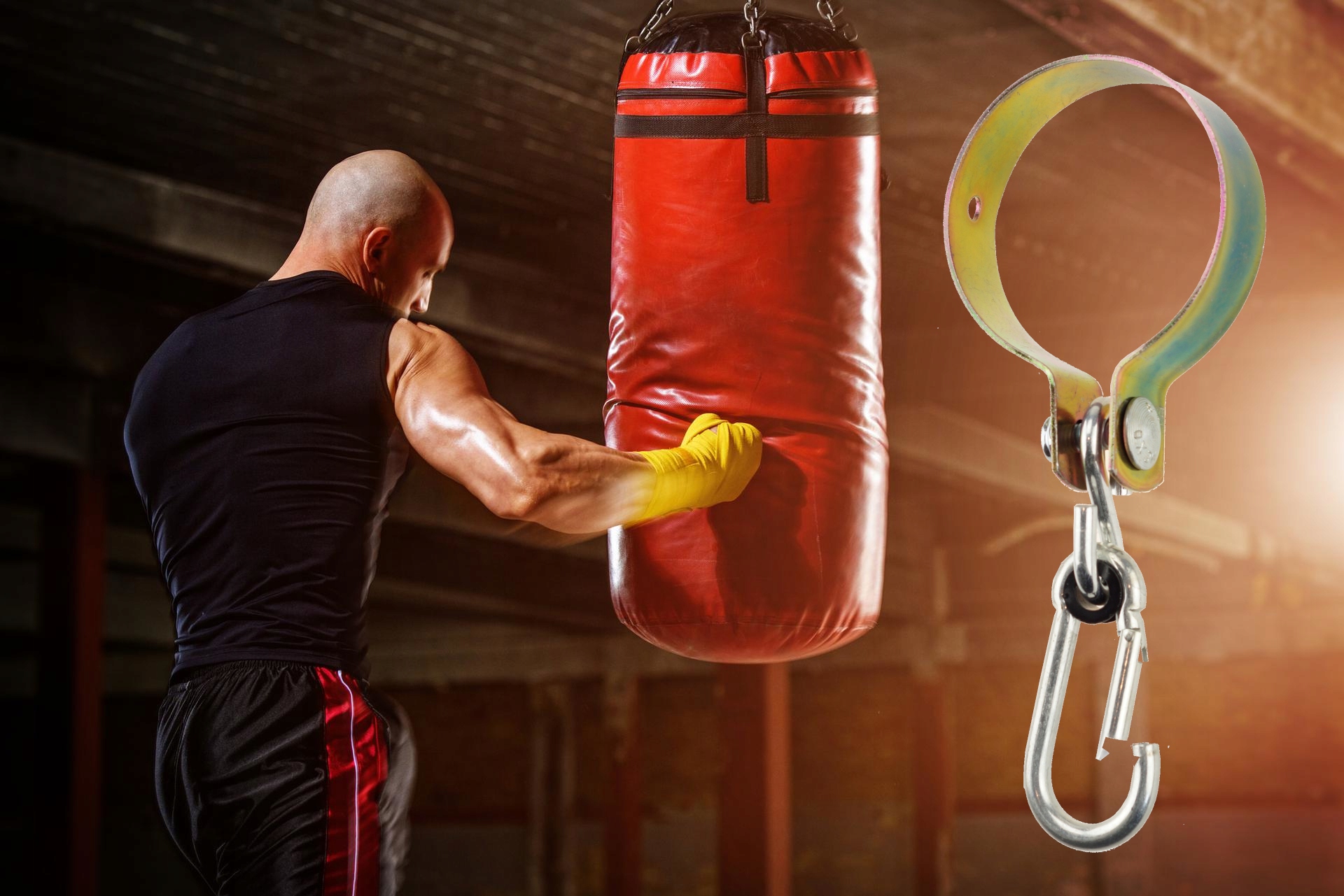 2X OBEJMA HAK HUŚTAWKOWY KARABIŃCZYK MOCOWANIE 50 Producent inna