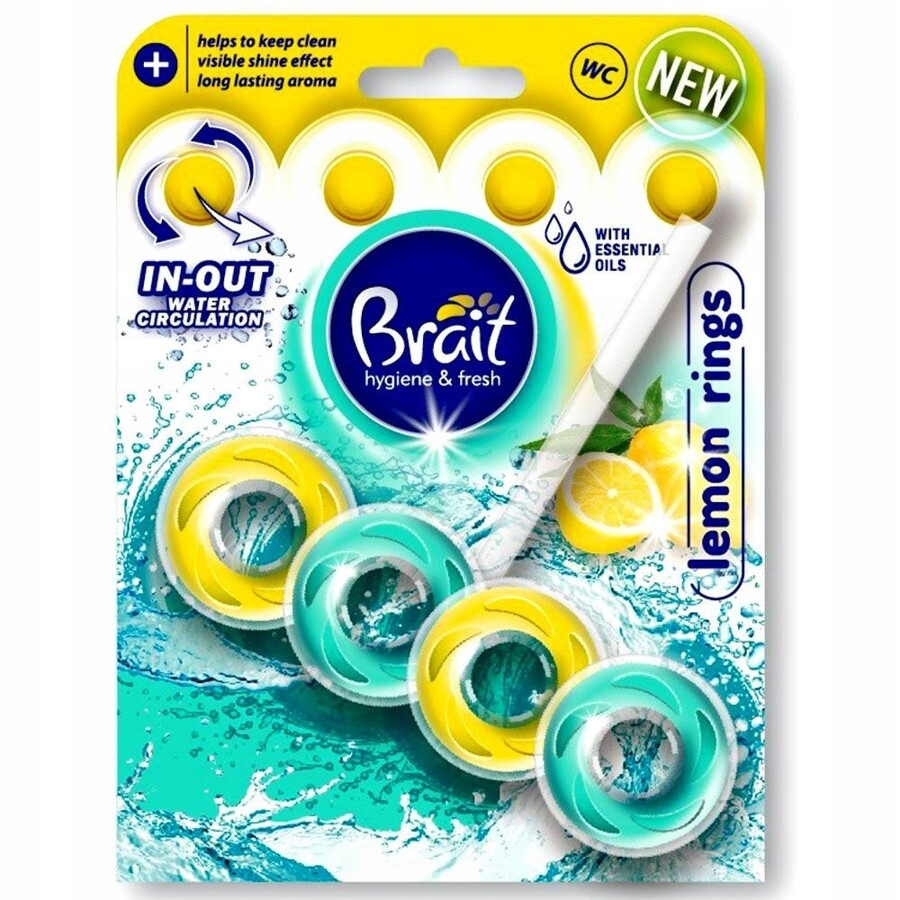 

Brait Kostka Wc Lemon Rings 40G