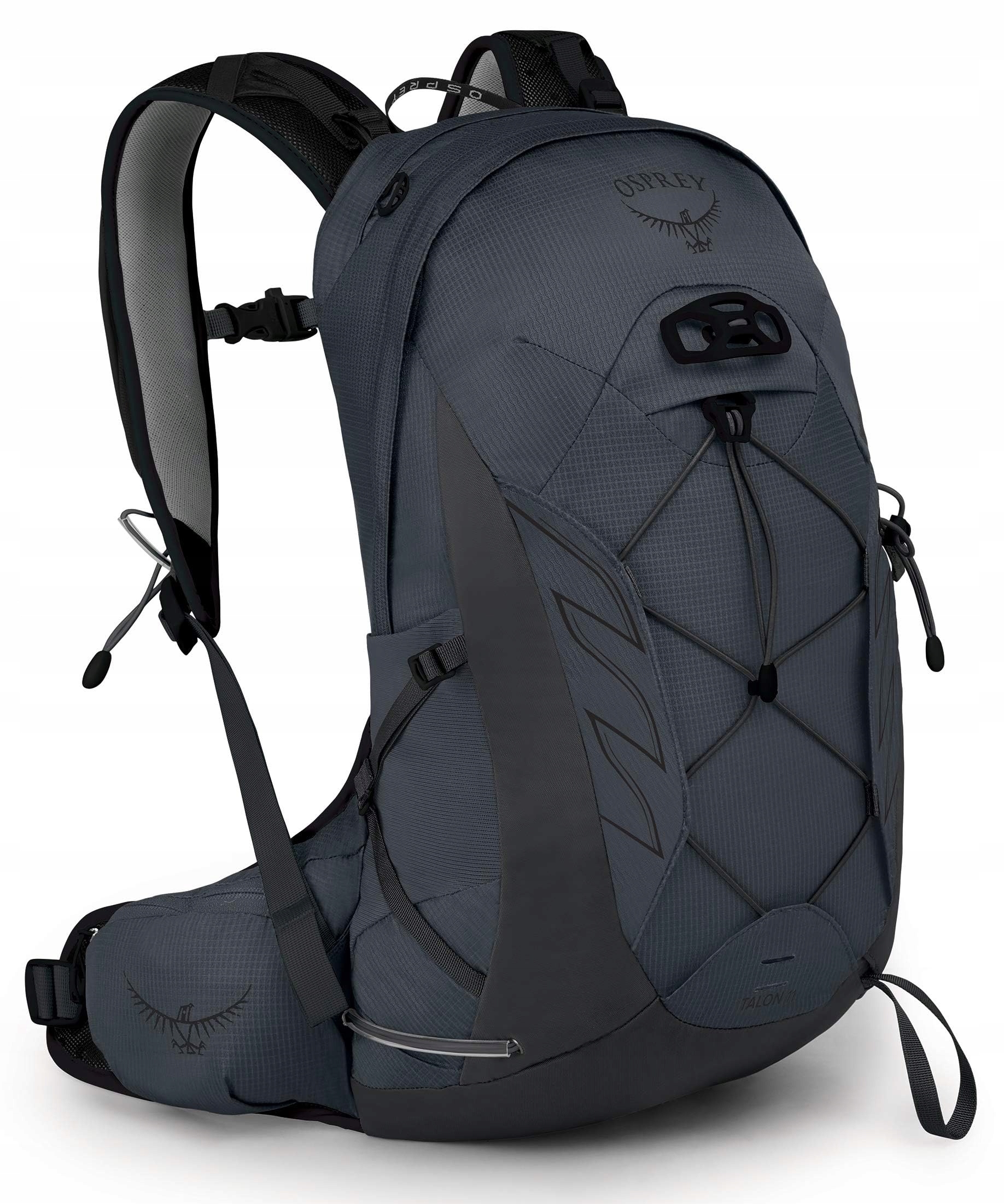 Plecak Trekkingowy Męski 11L Turystyczny Outdoor Szary Osprey Talon 11