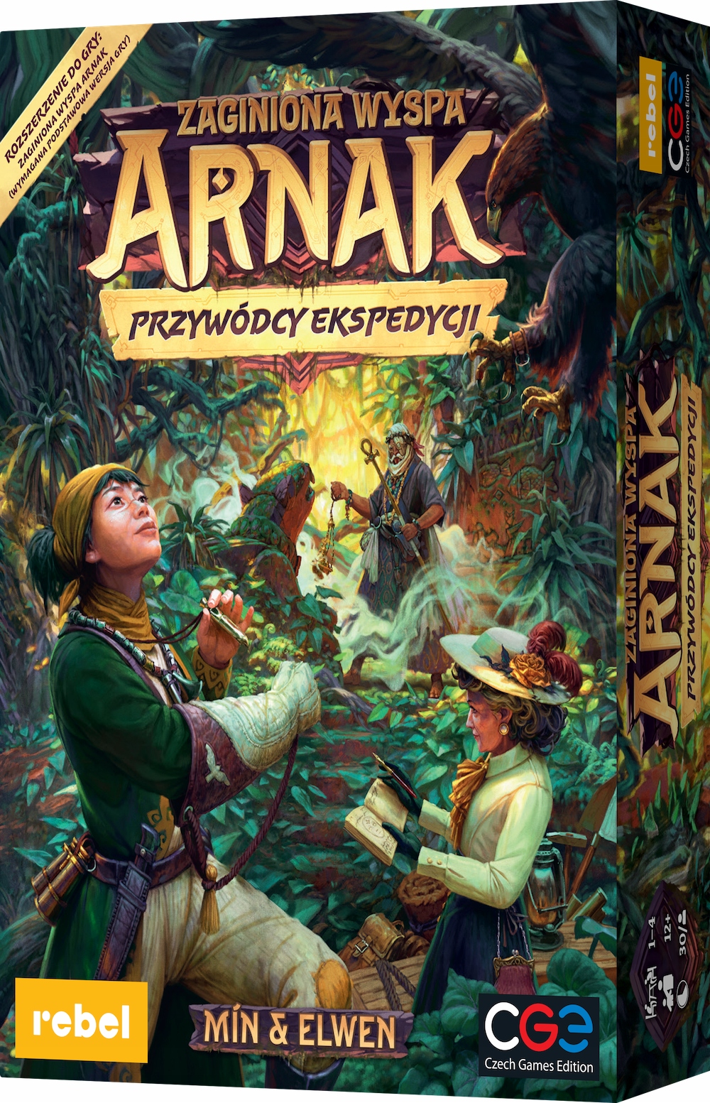 

Rebel Zaginiona Wyspa Arnak: Przywódcy Ekspedycji