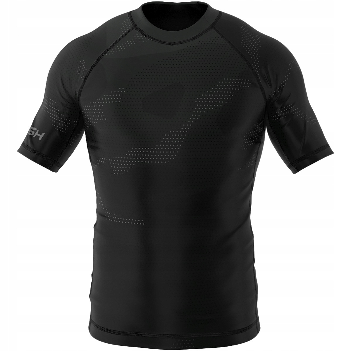 

Męski Rashguard Z Krótkim Rękawem Murk -XL