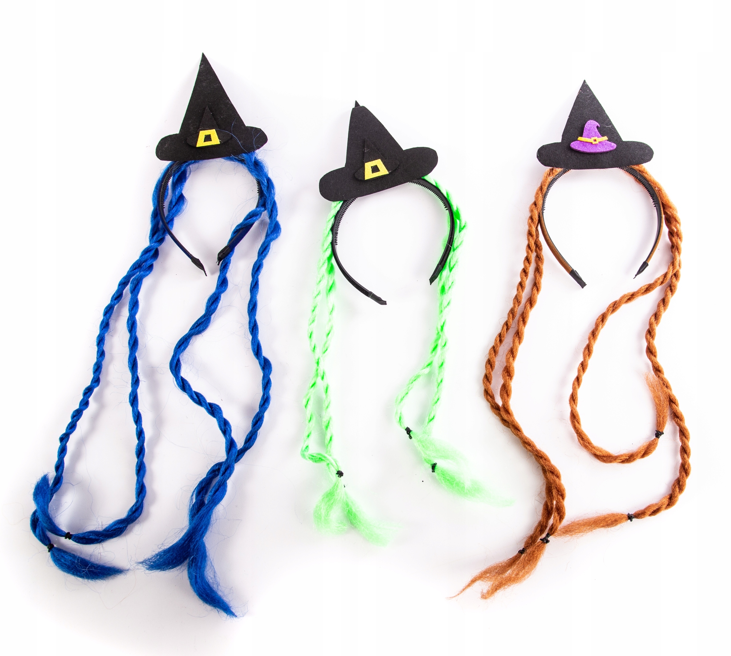 OPASKA DO WŁOSÓW HALLOWEEN CZAROWNICA RÓŻNE KOLORY Marka Midex