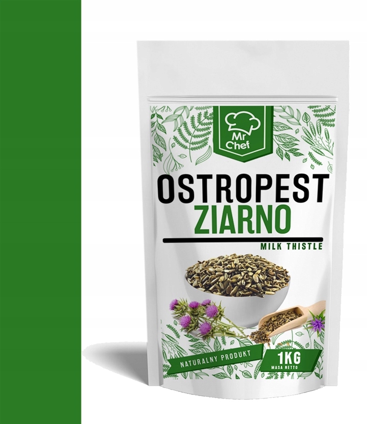 OSTROPEST PLAMISTY ZIARNO 1kg ŚWIEŻY ZBIÓR MrChef EAN (GTIN) 5904576308483