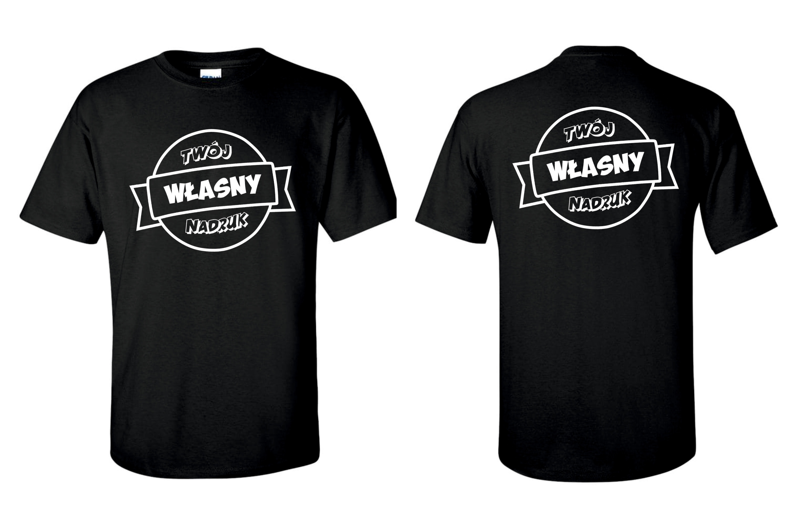 

Koszulka z własnym nadrukiem męska 3XL-5XL