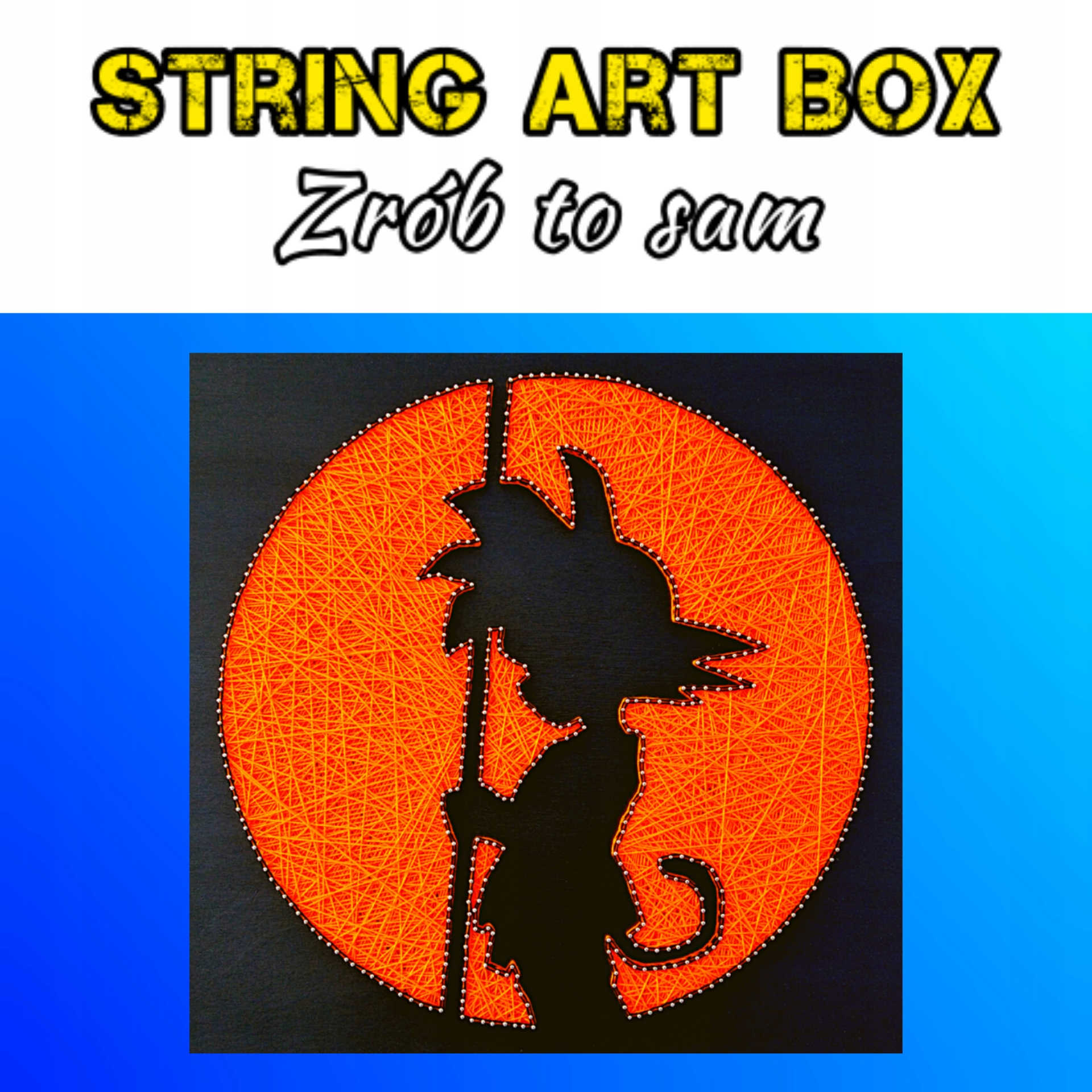 Sada String Art Diy Son Goku s Dragon Ball