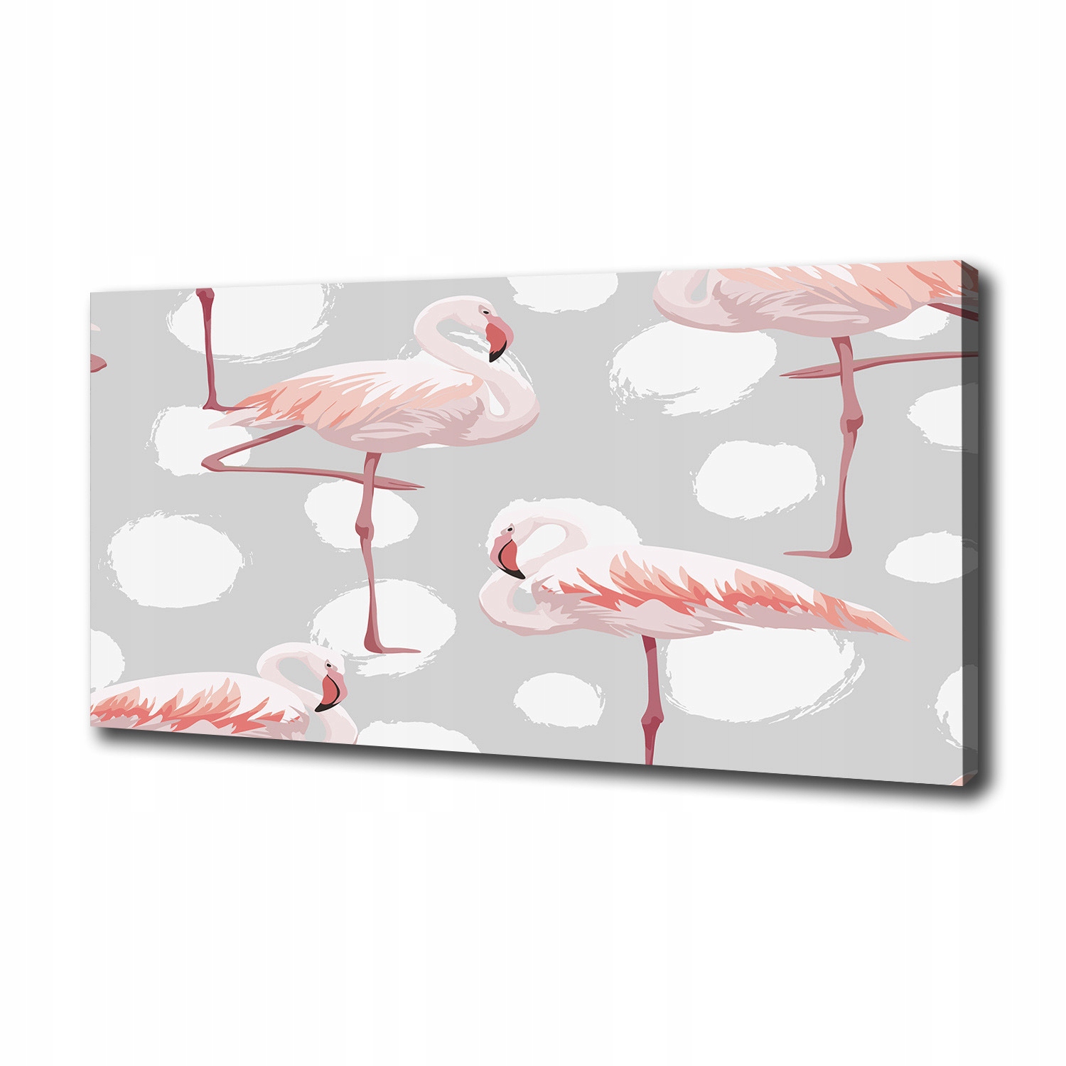 

Foto obraz canvas na ścianę Flamingi 100x50 cm