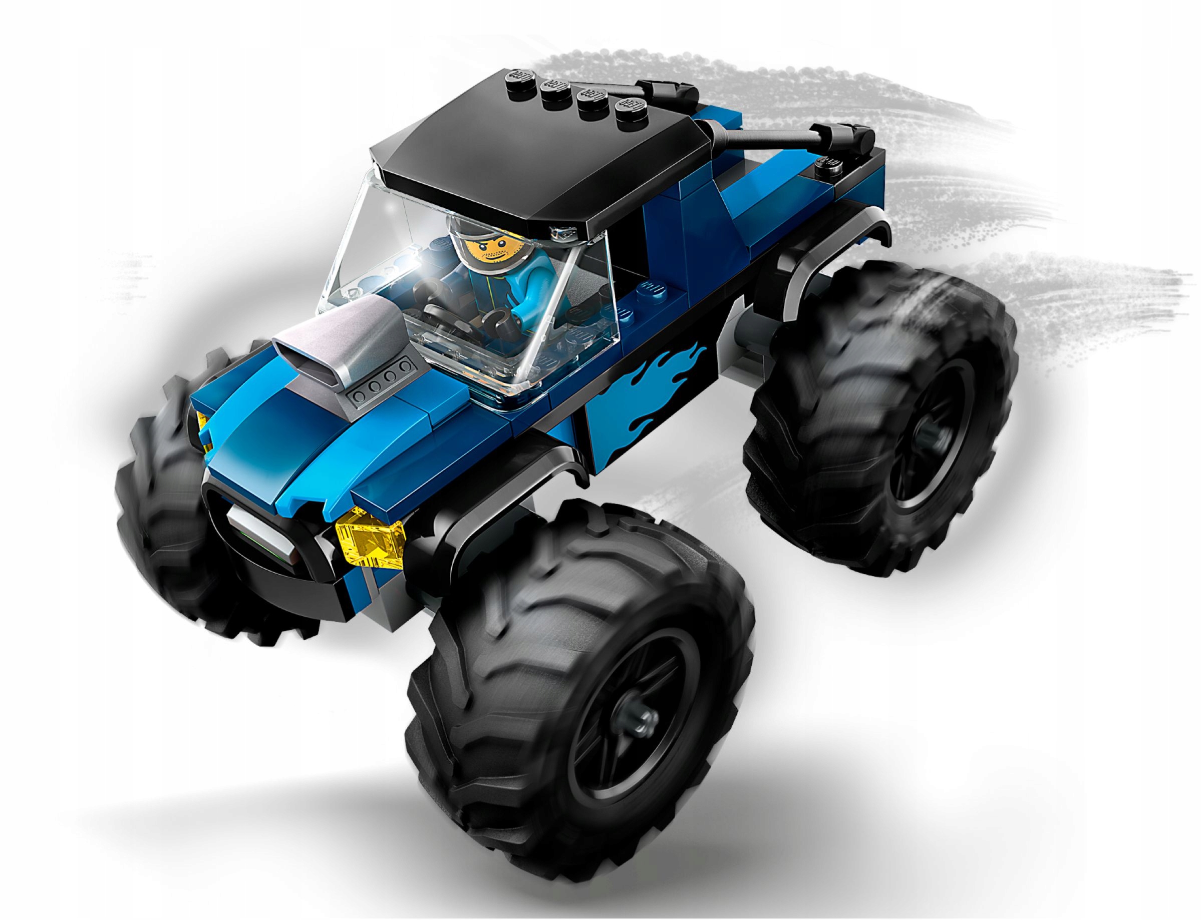 LEGO CITY 60402 NIEBIESKI MONSTER TRUCK Seria Ruch drogowy