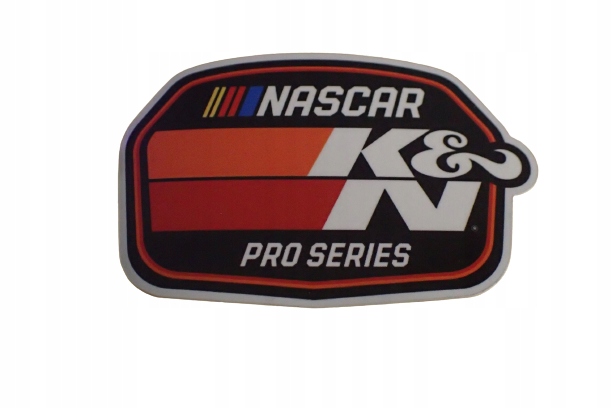 Naklejka Winylowa unikat K&n Kn Nascar Pro Series Usa 7,9 x 5,3 cm