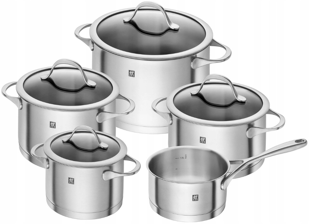 Sada hrncov Zwilling Essence 5 ks 16 cm 20 cm 24 cm Nerezová Oceľ