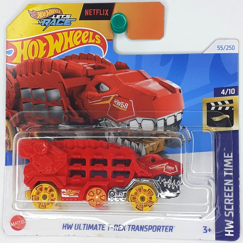 HOT WHEELS ULTIMATE T-REX TRANSPORTER HW SCREEN TIME Let's Race