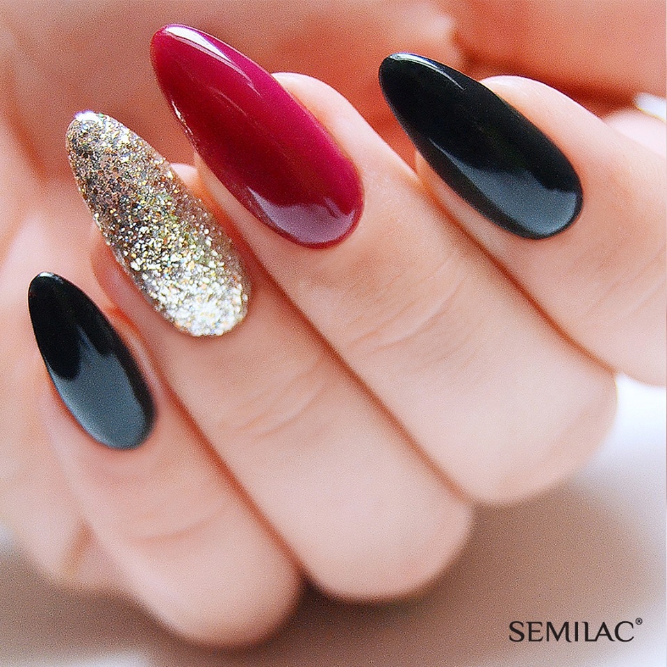 SEMILAC 071 Deep Red UV LED Lakier Hybrydowy 7ml Nazwa koloru producenta Deep Red