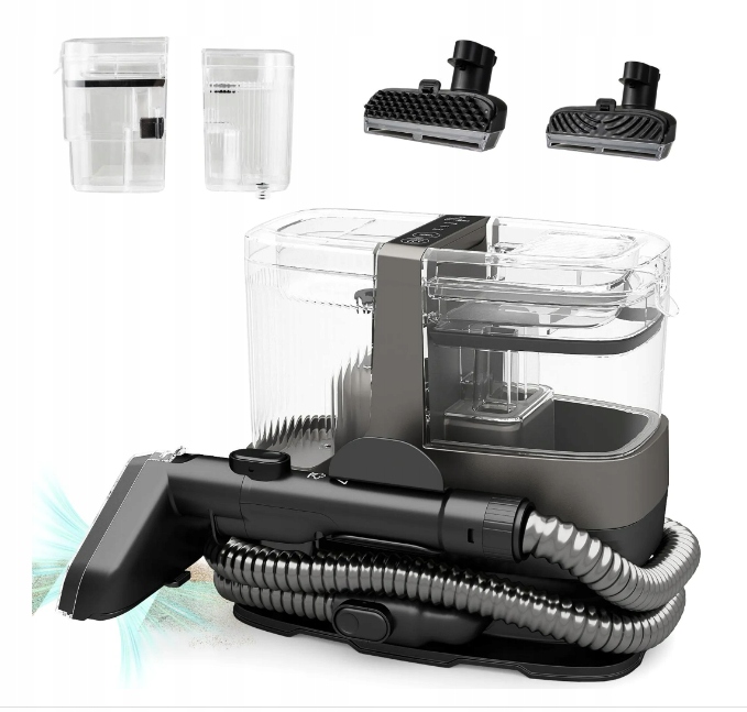 Vysavač Mobilní Napařovač 1500 W, Profesionální, 3 Bary Tlaku