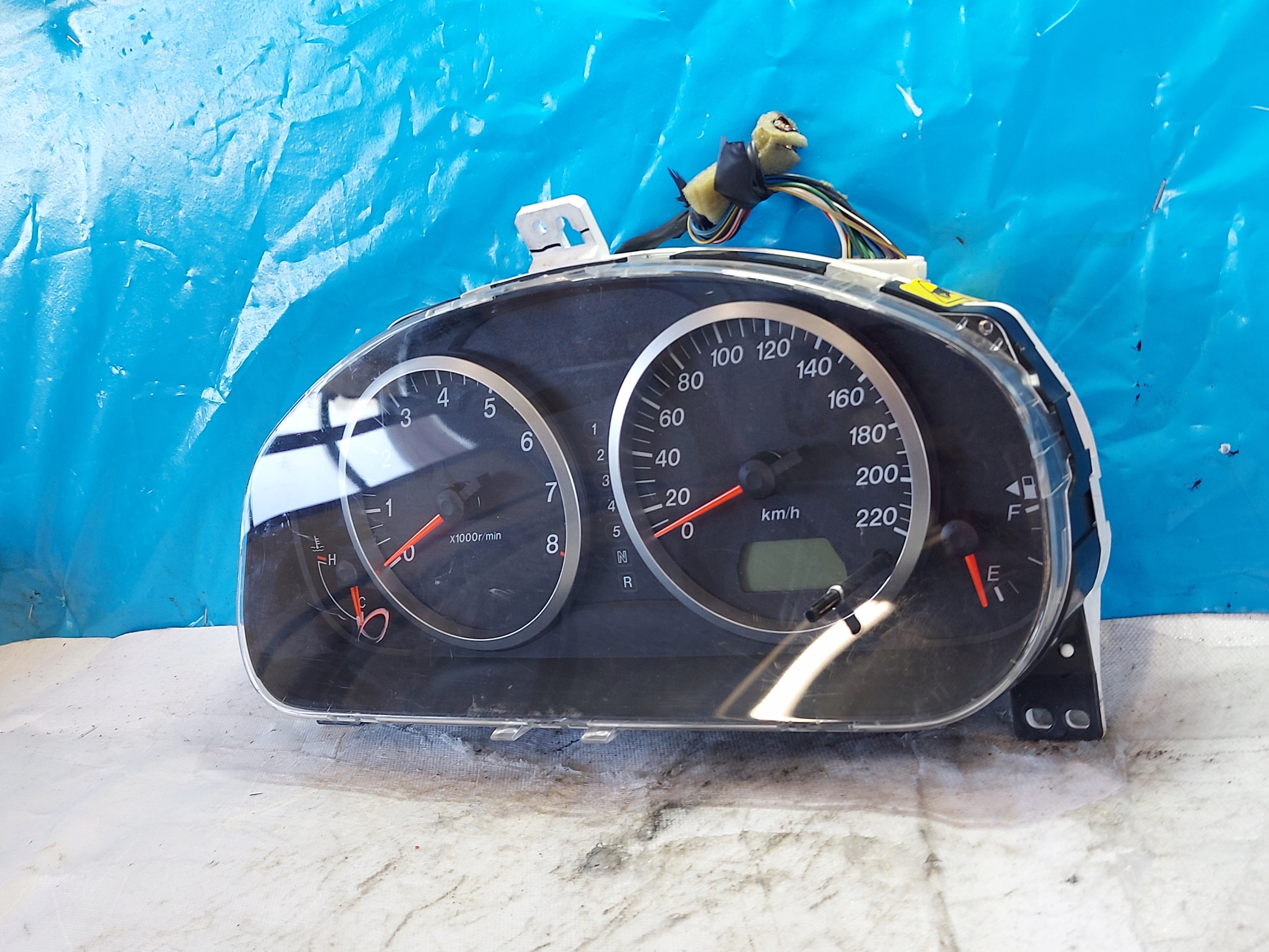 dials clock MAZDA 2 1.4 MZI 3M7110849BC